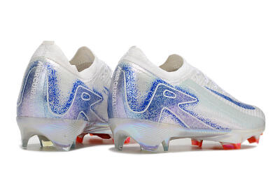 Men's Nike Air Zoom Mercurial Vapor 16 Elite FG Football Boots - White/Silver/Blue/Orange