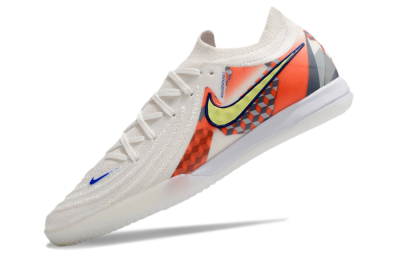 Men's Nike Phantom GX 2 Elite IC Football Shoes - White/Yellow/Blue/Orange