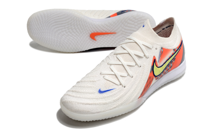 Men's Nike Phantom GX 2 Elite IC Football Shoes - White/Yellow/Blue/Orange