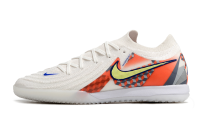 Men's Nike Phantom GX 2 Elite IC Football Shoes - White/Yellow/Blue/Orange