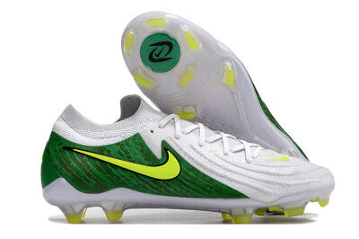 Men's Nike Phantom Luna Elite NU FG Football Boots - White/Green/Yellow