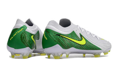 Men's Nike Phantom Luna Elite NU FG Football Boots - White/Green/Yellow