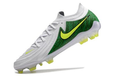 Men's Nike Phantom Luna Elite NU FG Football Boots - White/Green/Yellow
