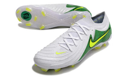 Men's Nike Phantom Luna Elite NU FG Football Boots - White/Green/Yellow