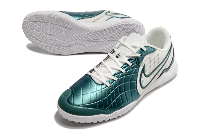 Men's Nike Tiempo Legend 10 Academy IC Football Shoes - Blue/White