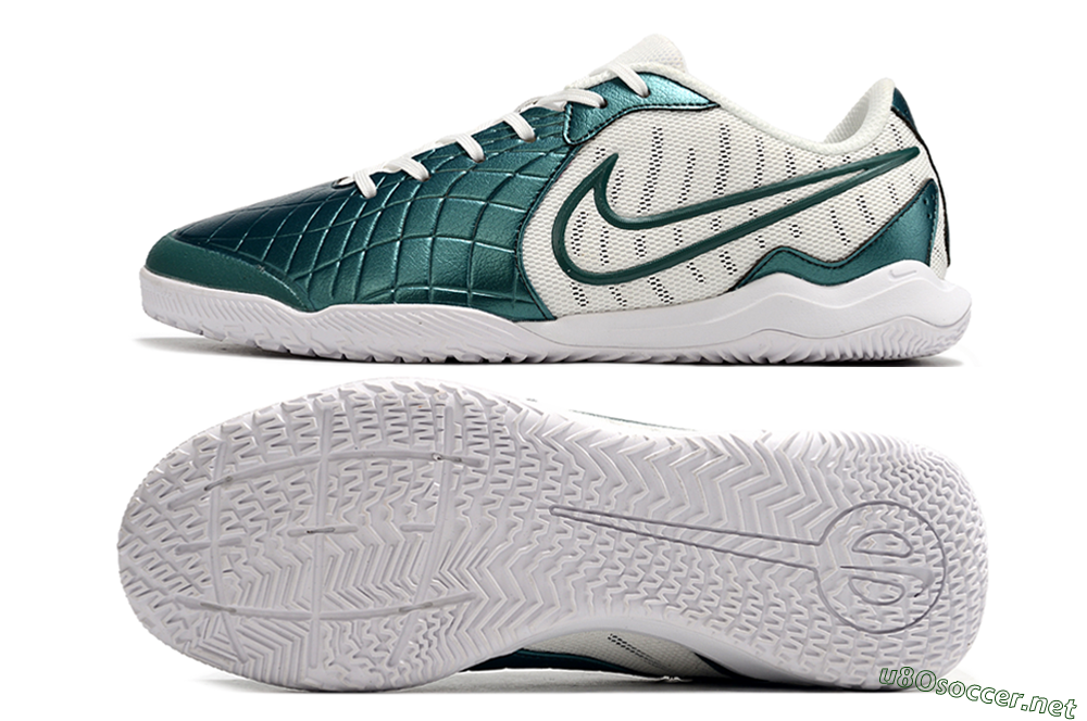 Men's Nike Tiempo Legend 10 Academy IC Football Shoes - Blue/White 1