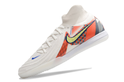 Men's Nike Phantom Luna Elite NU IC Football Shoes - White/Yellow/Blue/Orange