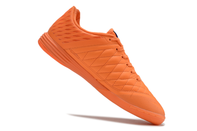 Men's Nike Lunar Gato 2 IC Football Shoes - Orange/Black/Red