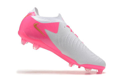 Men's Nike Phantom Luna Elite NU FG Football Boots - White/Pink/Gold