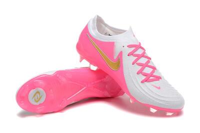 Men's Nike Phantom Luna Elite NU FG Football Boots - White/Pink/Gold