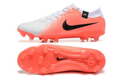 Men's Nike Tiempo Legend 10 Elite FG Football Boots - White/Pink/Black