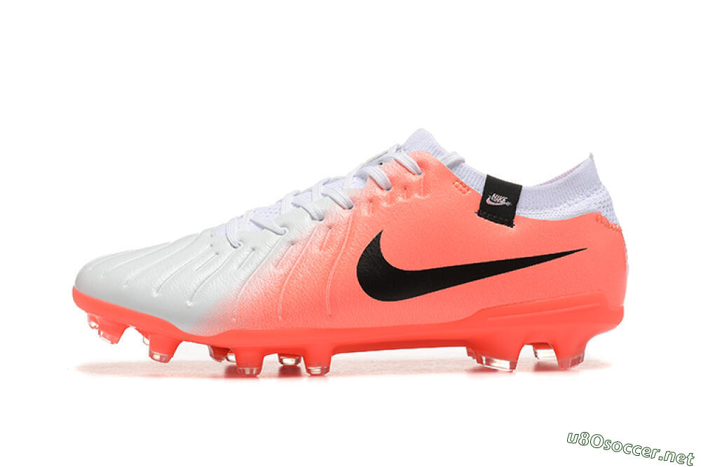 Men's Nike Tiempo Legend 10 Elite FG Football Boots - White/Pink/Black 0
