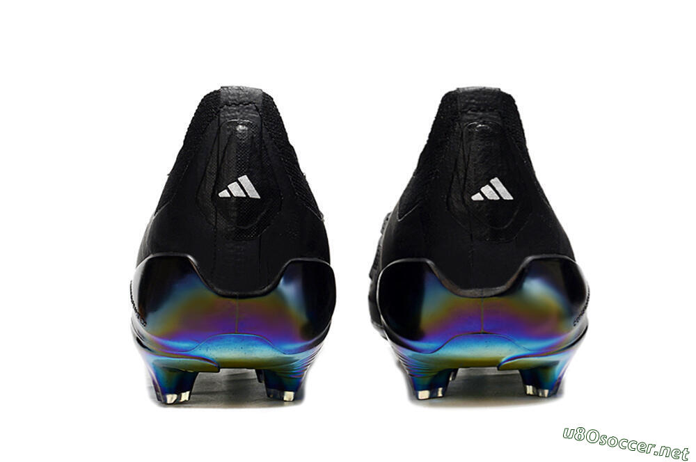 Unisex Adidas Predator Accuracy+ Laceless FG Football Boots - Black/Silver 6