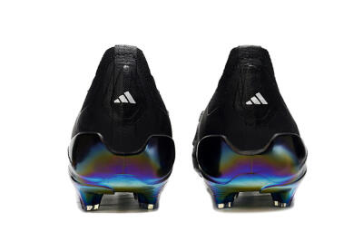 Unisex Adidas Predator Accuracy+ Laceless FG Football Boots - Black/Silver