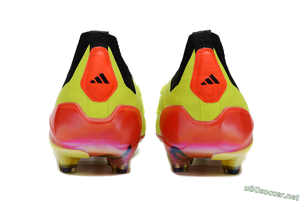 Unisex Adidas Predator Accuracy+ Laceless FG Football Boots - Yellow/Black/Grey 7