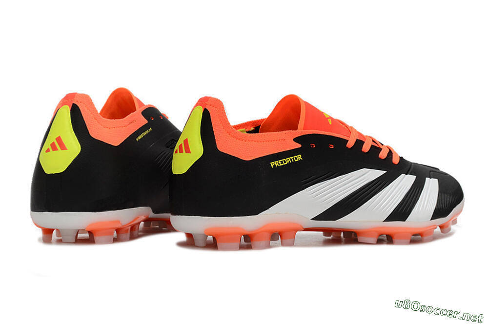 Men's Adidas Predator Accuracy Elite FG Football Boots - Black/Orange/White 6
