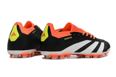 Men's Adidas Predator Accuracy Elite FG Football Boots - Black/Orange/White