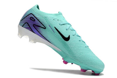 Men's Nike Air Zoom Mercurial Vapor 16 Elite FG Football Boots - Green/Purple/Black