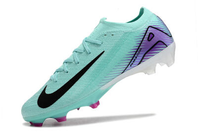 Men's Nike Air Zoom Mercurial Vapor 16 Elite FG Football Boots - Green/Purple/Black