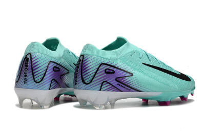 Men's Nike Air Zoom Mercurial Vapor 16 Elite FG Football Boots - Green/Purple/Black