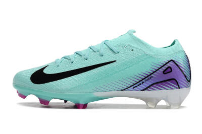 Men's Nike Air Zoom Mercurial Vapor 16 Elite FG Football Boots - Green/Purple/Black