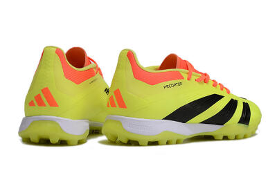 Men's Adidas Predator 24 Elite TF Football Shoes - Yellow/Black/Red
