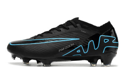 Men's Nike Air Zoom Mercurial Vapor 15 Elite FG Football Boots - Black/Jade/Blue
