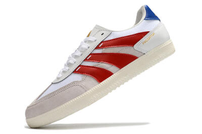 Men's Adidas Predator 24 League IC Football Shoes - Grey/White/Red/Blue