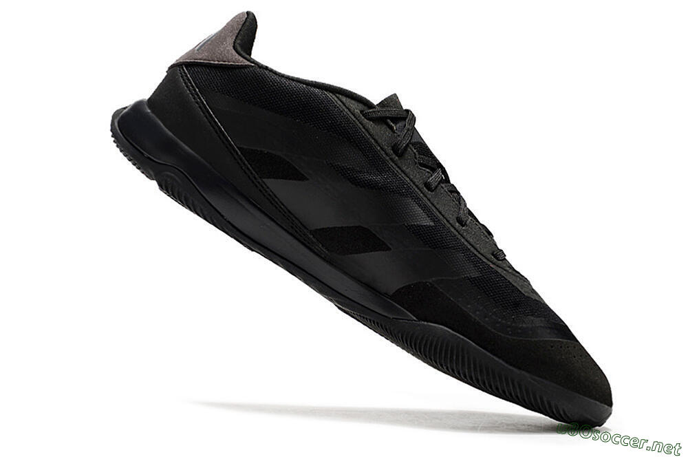 Men's Adidas Predator 24 Elite IC Football Shoes - Black/Brown/Black 4