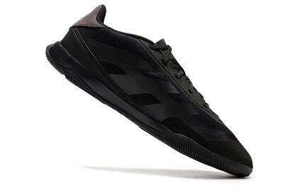 Men's Adidas Predator 24 Elite IC Football Shoes - Black/Brown/Black