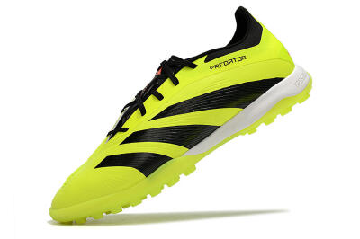 Men's Adidas Predator 24 Elite TF Football Shoes - Yellow/Black/White