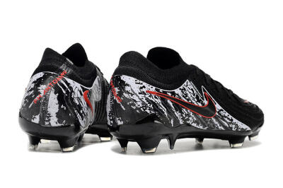 Men's Nike Phantom Luna Elite NU FG Football Boots - Black/Red/White