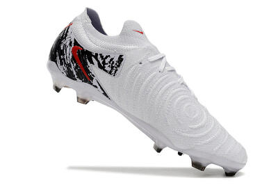Men's Nike Phantom Luna Elite NU FG Football Boots - White/Red/Black