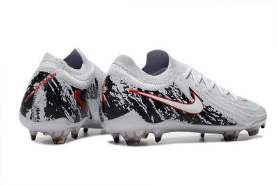 Men's Nike Phantom Luna Elite NU FG Football Boots - White/Red/Black
