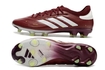 Men's Adidas Copa Pure 2+ FG Football Boots - Red/White/Yellow