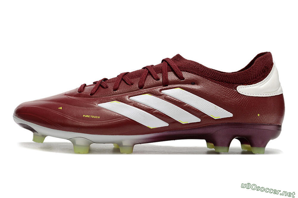 Men's Adidas Copa Pure 2+ FG Football Boots - Red/White/Yellow 0
