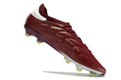 Men's Adidas Copa Pure 2+ FG Football Boots - Red/White/Yellow