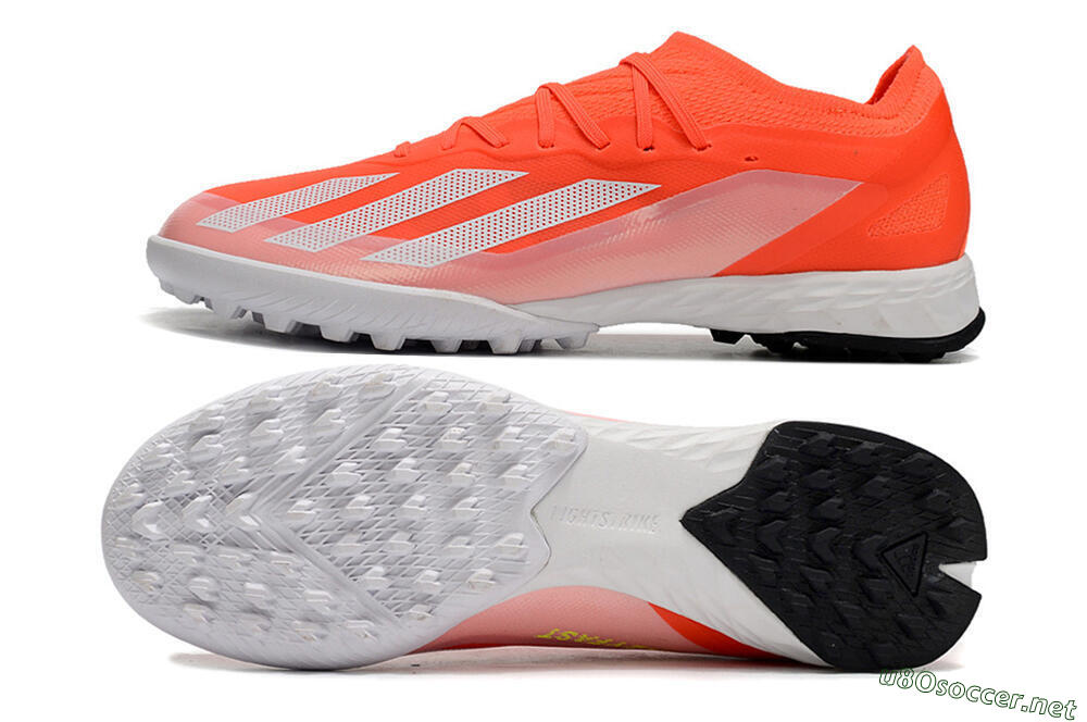 Men's Adidas X Crazyfast.1 TF Football Shoes - Red/White/Black 1