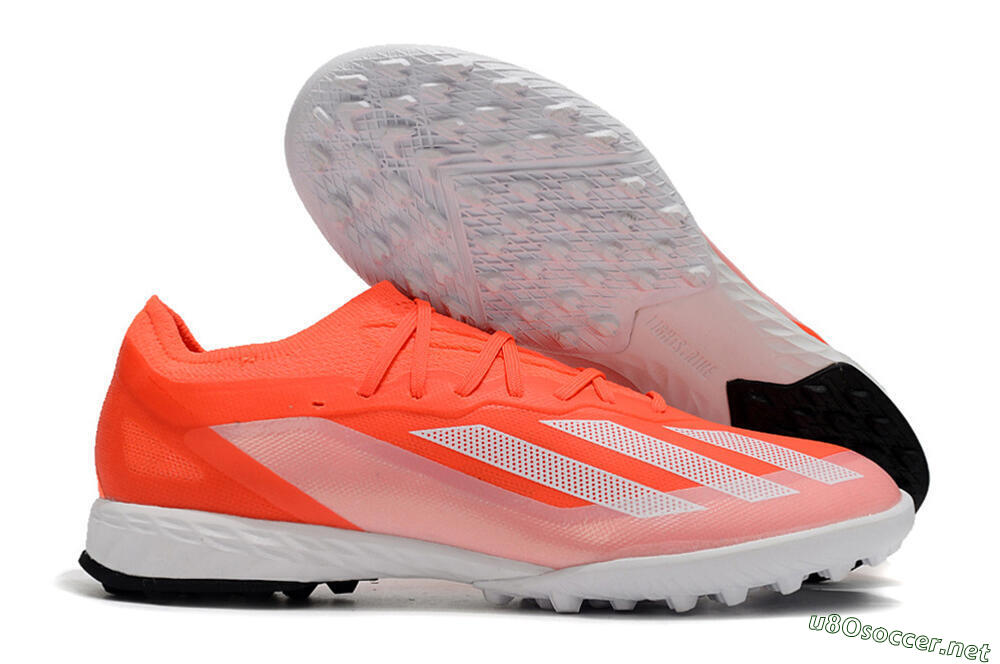 Men's Adidas X Crazyfast.1 TF Football Shoes - Red/White/Black 2