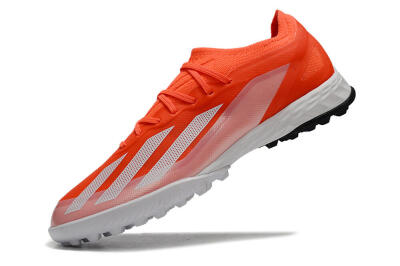 Men's Adidas X Crazyfast.1 TF Football Shoes - Red/White/Black