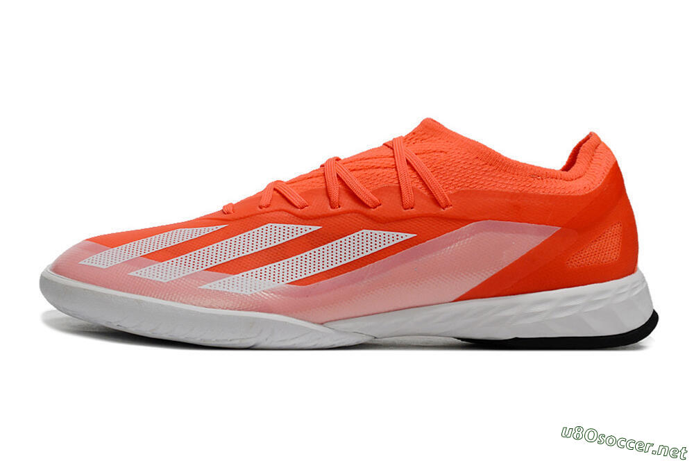 Men's Adidas X Crazyfast.1 IC Football Shoes - Red/White/Black 0