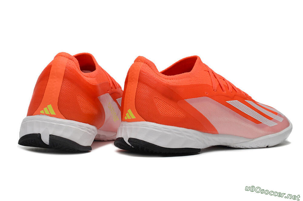 Men's Adidas X Crazyfast.1 IC Football Shoes - Red/White/Black 6