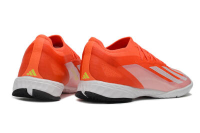 Men's Adidas X Crazyfast.1 IC Football Shoes - Red/White/Black