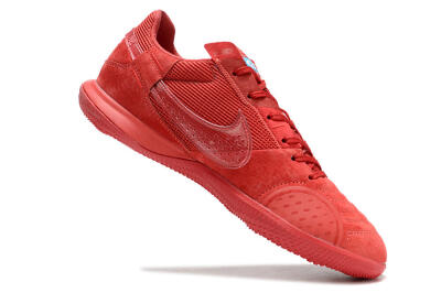 Men's Nike Street Gato IC Football Shoes - Red/Red/Red
