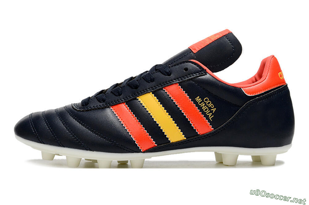 Men's Adidas Copa Mundial FG Football Boots - Black/Red/Yellow 0
