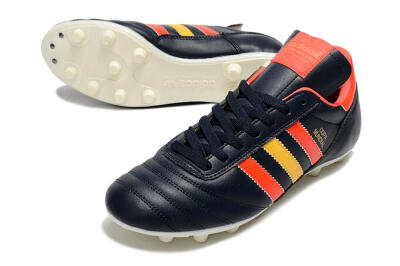 Men's Adidas Copa Mundial FG Football Boots - Black/Red/Yellow