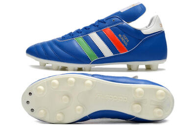 Men's Adidas Copa Mundial FG Football Boots - Blue/Green/White/Red