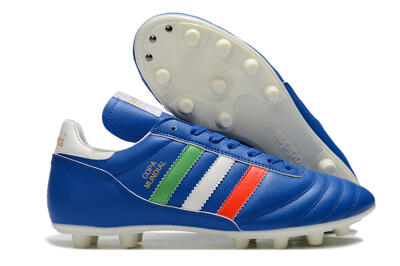 Men's Adidas Copa Mundial FG Football Boots - Blue/Green/White/Red
