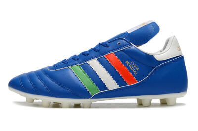Men's Adidas Copa Mundial FG Football Boots - Blue/Green/White/Red