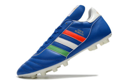 Men's Adidas Copa Mundial FG Football Boots - Blue/Green/White/Red